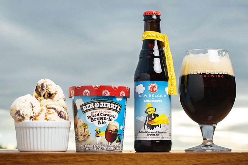 Ben & Jerry's New Belgium Craft Beer Ice Cream