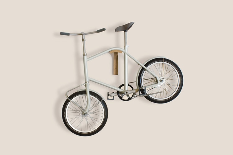 A Bicycle Perfectly Designed for Small Apartments