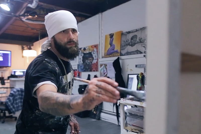 BK The Artist Sheds Insight Into His Pillow Talk Series of Paintings