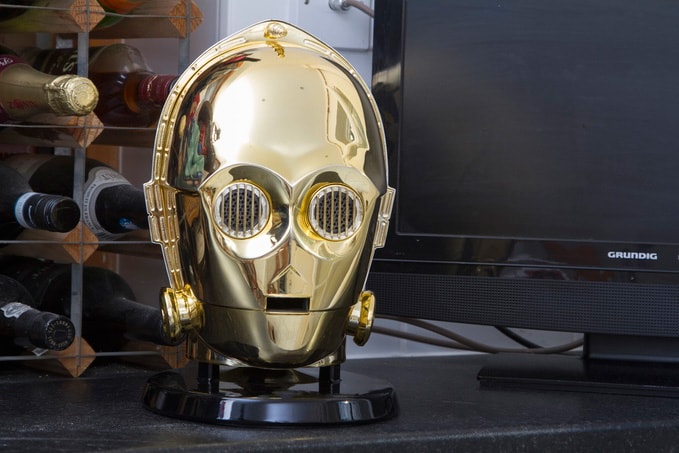 C-3PO Stormtrooper Bluetooth Speakers x official Star Wars merchandise