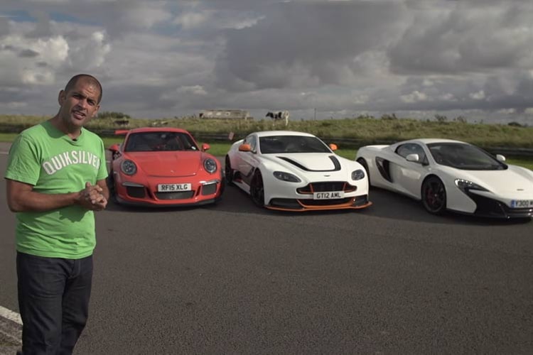 Chris Harris Pits Three Supercars Against Each Other