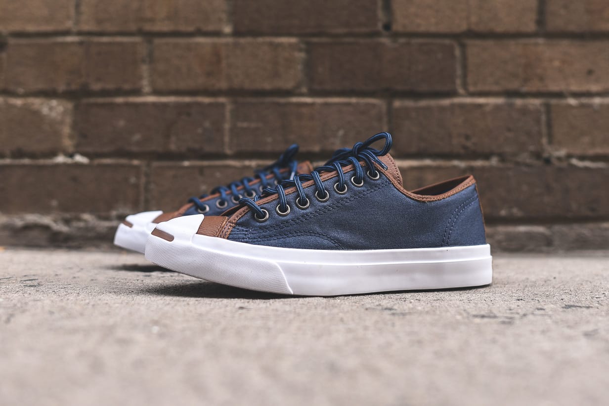 Converse Jack Purcell Blue Brown 