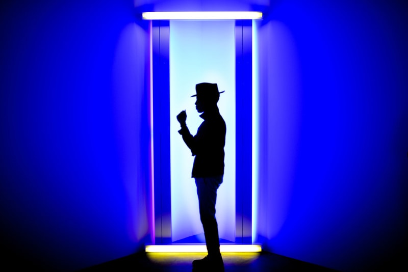 Dapper Lou Dan Flavin Fluorescent