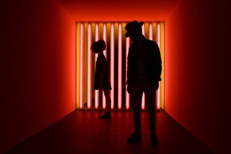 Dapper Lou Dan Flavin Fluorescent