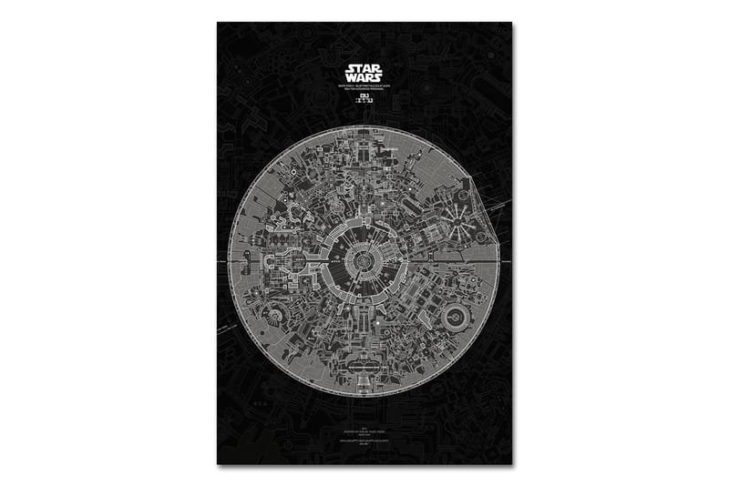 The Death Star II Blueprint Is the Last 'Star Wars' Poster You'll Ever Need
