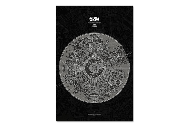 The Death Star II Blueprint Is the Last 'Star Wars' Poster You'll Ever Need