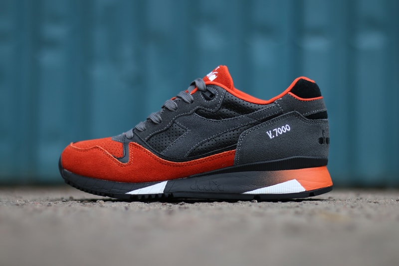 Diadora V7000 Premium Castle Rock Dark Orange