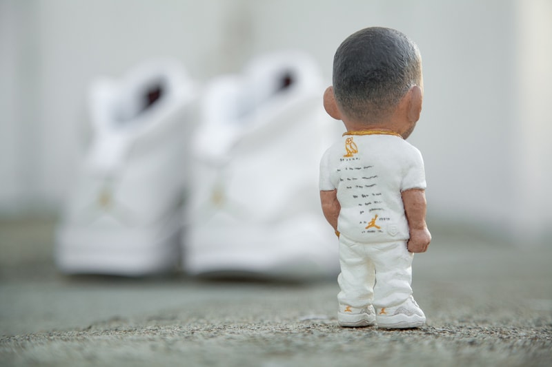 BAIT x Plastic Cell Hand Painted Drake Sculpture