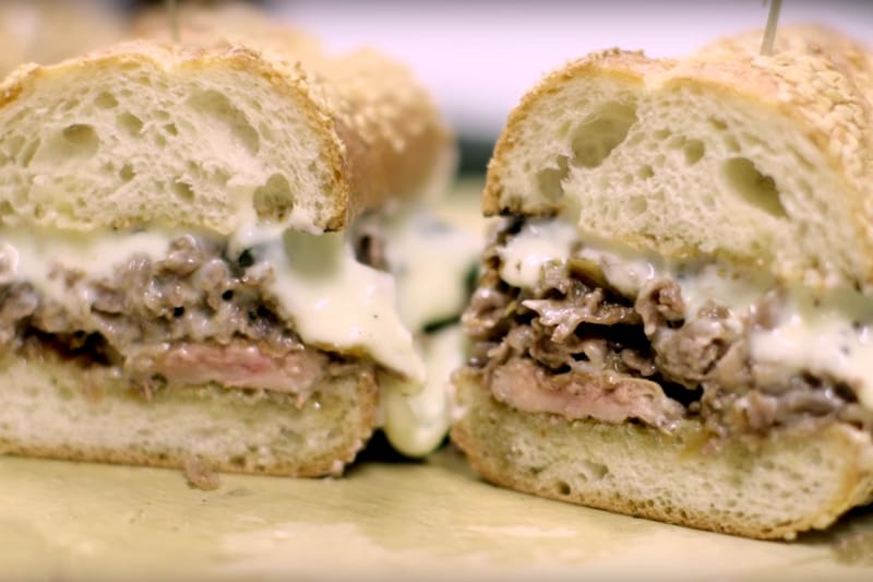 Watch How This $120 USD Philly Cheesesteak Is Made
