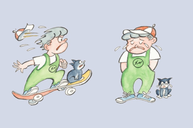 fragment design and Tadashi Mori LINE Sticker Collection