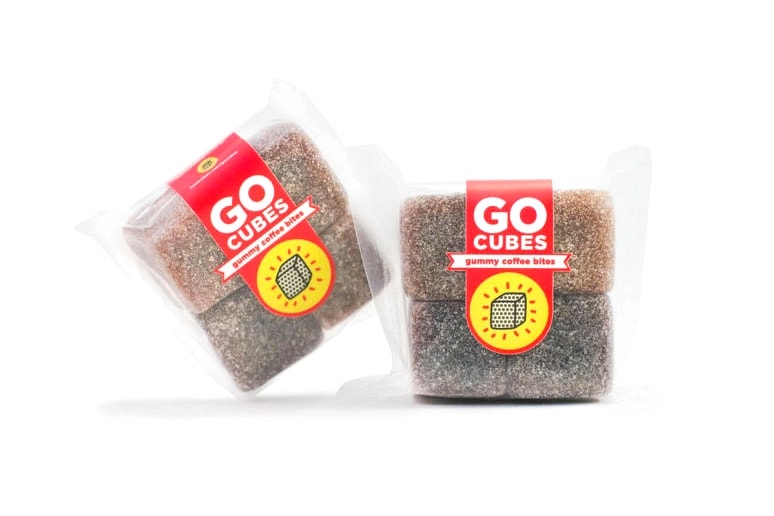 Edible Coffee Gummy GO Cubes