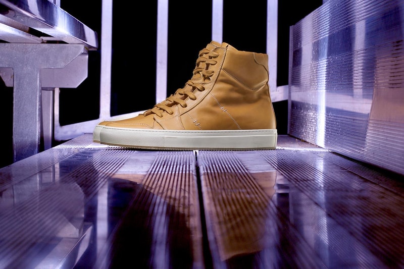 GREATS Royale Court 2015 Fall High Graphite Honey Wheat Sneakers
