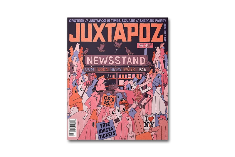 Grotesk November 2015 Juxtapoz Cover