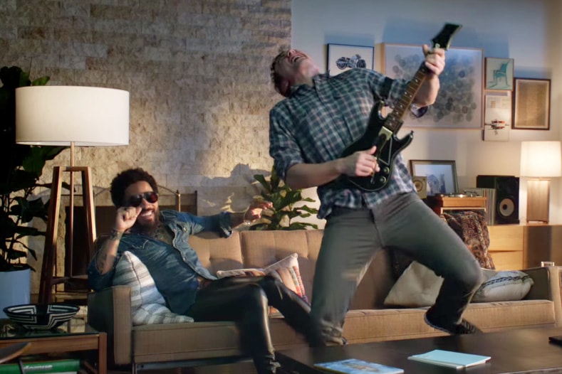 Professor let at blive såret Hong Kong Guitar Hero Live Trailer Lenny Kravitz James Franco | Hypebeast