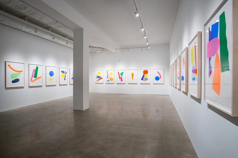 HENSE "Material" Exhibition @ Library Street Collective