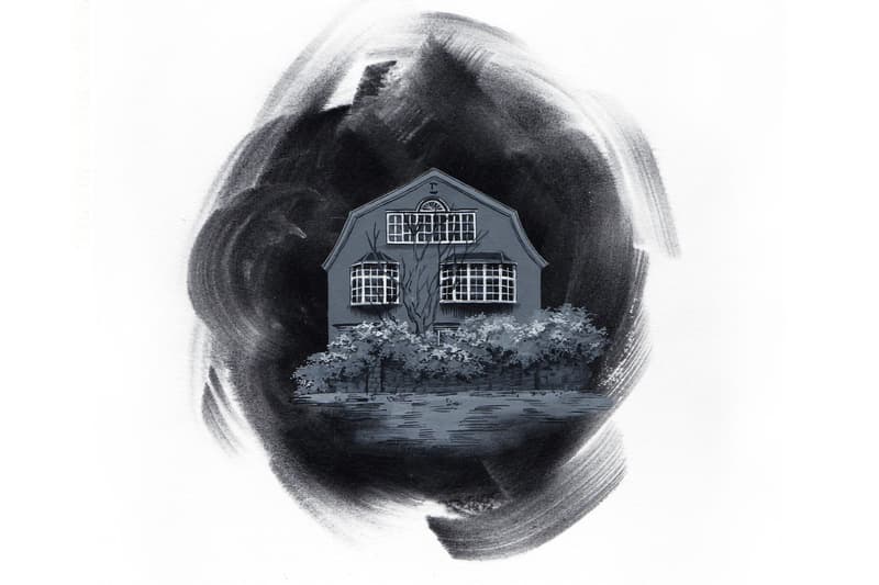 Horror Halloween Houses Illustrations