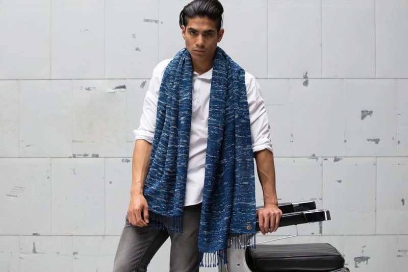 Indigo People x Denham Scarves