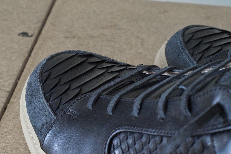 JBF Customs Terrazzo Low Black Python