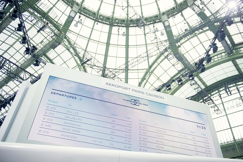 Karl Lagerfeld Chanel Airport 2016 Spring Summer