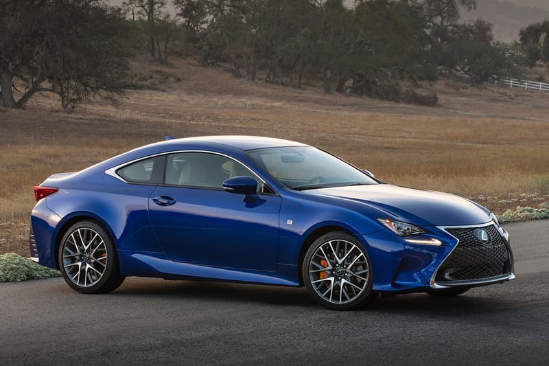 Lexus Upgrades its RC Coupe Line with Turbocharged Engine and V6 AWD