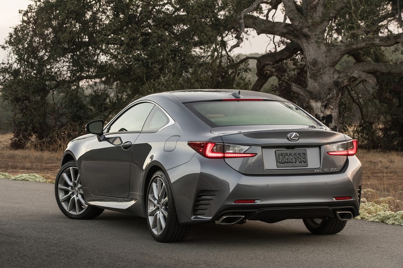 Lexus Upgrades its RC Coupe with Turbocharged Engine and V6 AWD