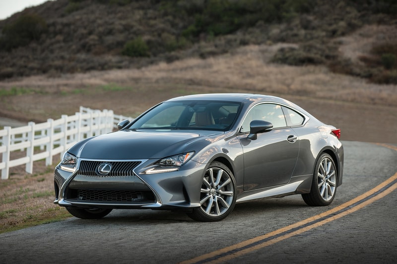 Lexus Upgrades its RC Coupe with Turbocharged Engine and V6 AWD