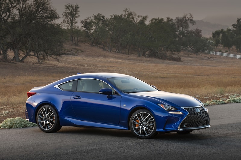 Lexus Upgrades its RC Coupe with Turbocharged Engine and V6 AWD
