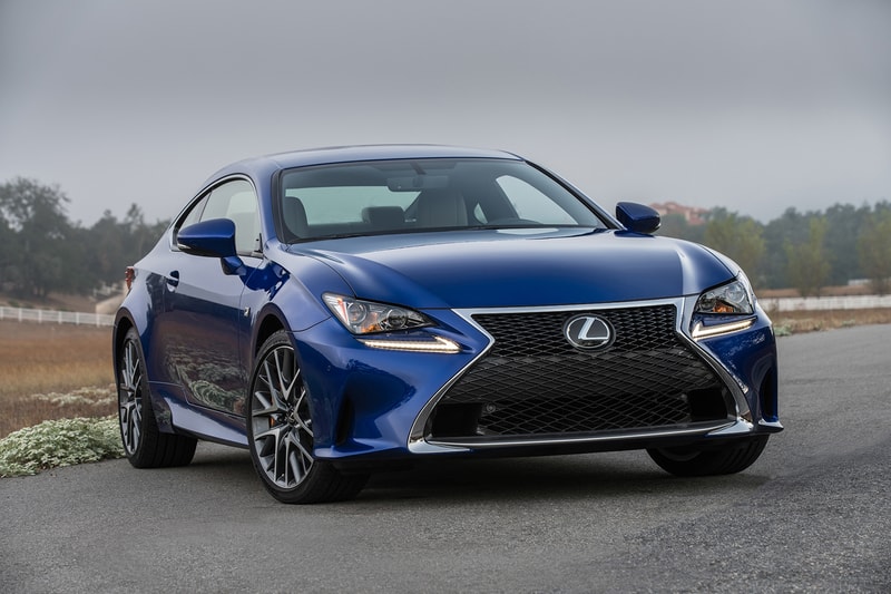 Lexus Upgrades its RC Coupe with Turbocharged Engine and V6 AWD