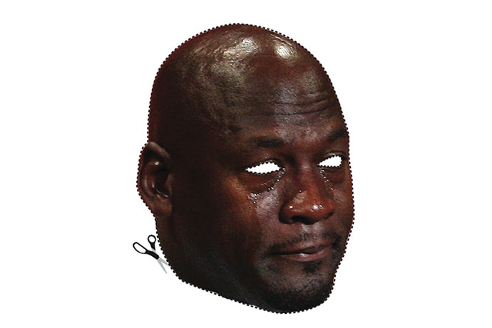 Michael Jordan Crying Meme Is Now A Halloween Mask Hypebeast