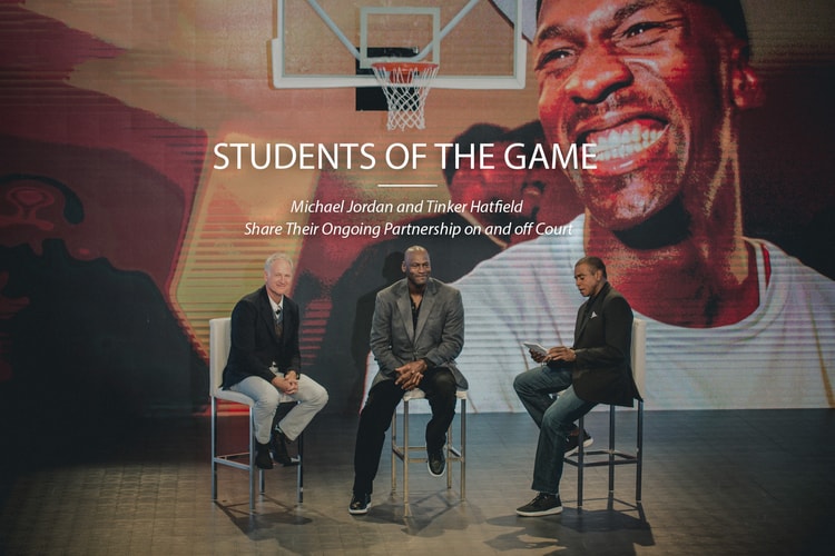 Students of the Game: Michael Jordan and Tinker Hatfield Share Their Ongoing Partnership on and off Court