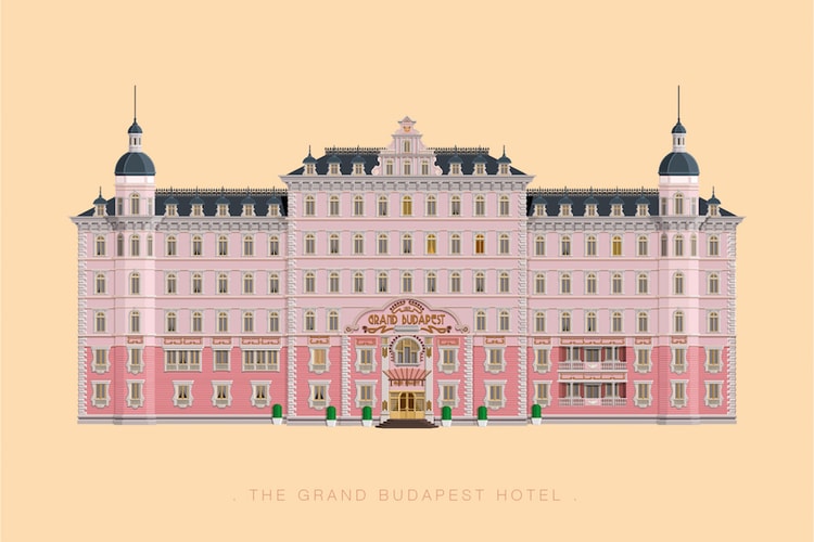 Minimalist Illustrations of Famous Movie and TV Sets