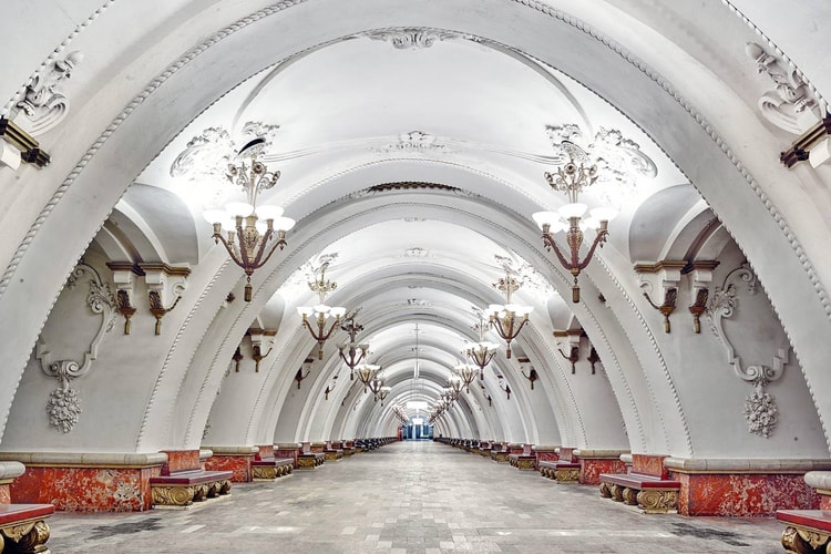 Check out Moscow's Palatial Underground Metro Stations