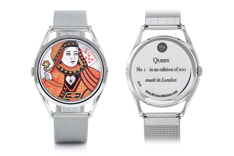 Mr Jones Watches Playing Card Timepieces