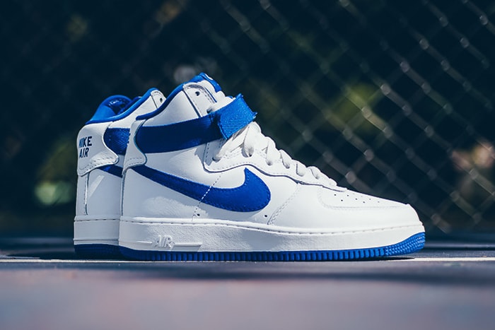 Nike Air Force 1 Hi Retro QS Summit White Game Royal