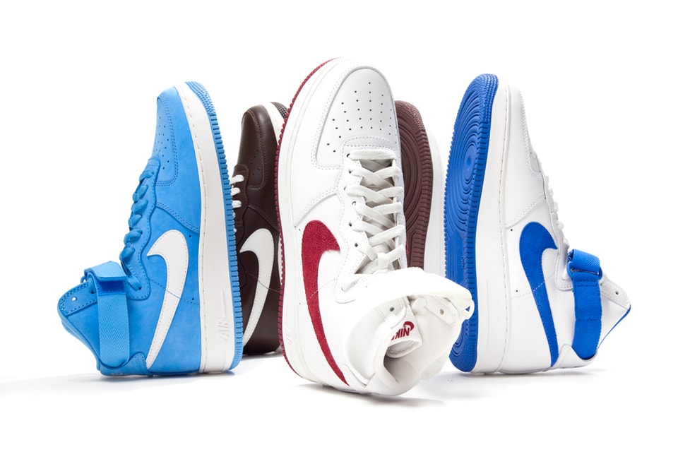 nike air force high colorways
