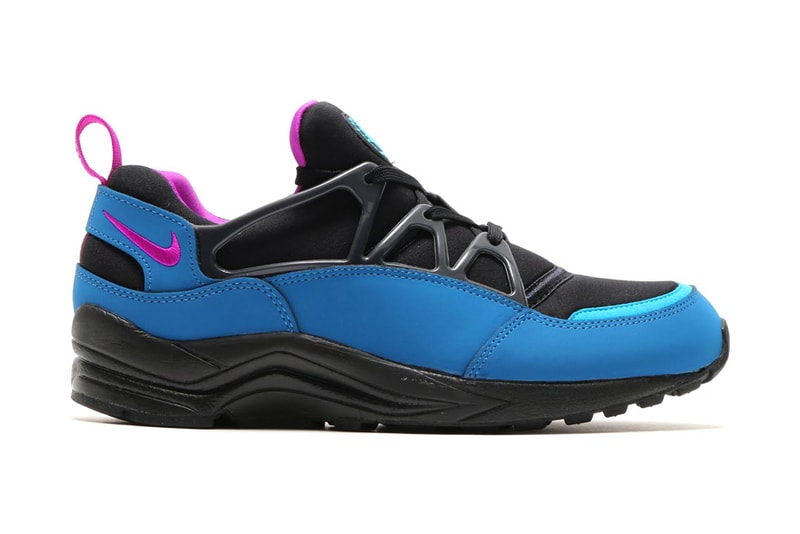 Nike Air Huarache Light FB Black Vivid Purple Brigade Blue Anthracite