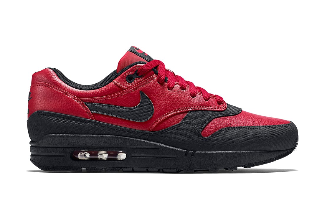 Nike Air Max 1 Leather Premium Gym Red 