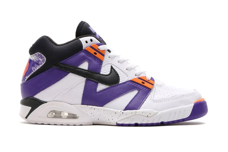 Nike Air Tech Challenge III White Black Voltage Purple Bright Mandarin