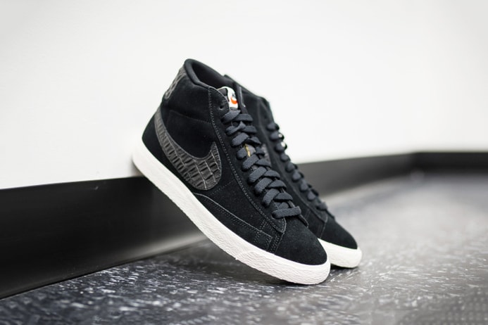 Nike Blazer Mid Black/Sail Sneaker