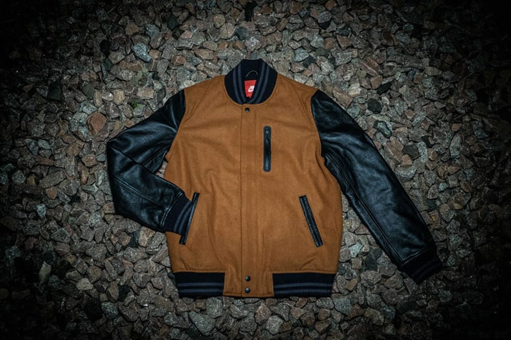 nike destroyer jacket leather
