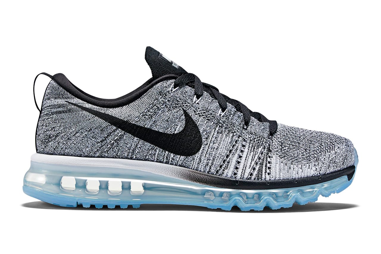 Nike Flyknit Air Max White/Cool Grey 