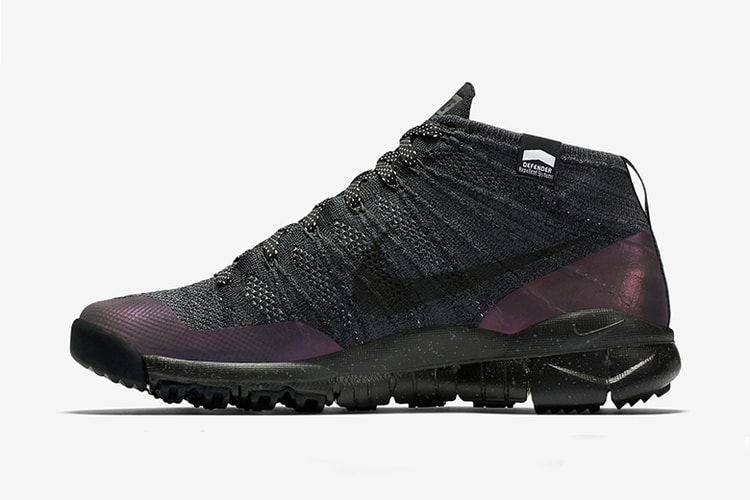 Nike Unveils a Water Repellent and Iridescent Flyknit Trainer Chukka FSB
