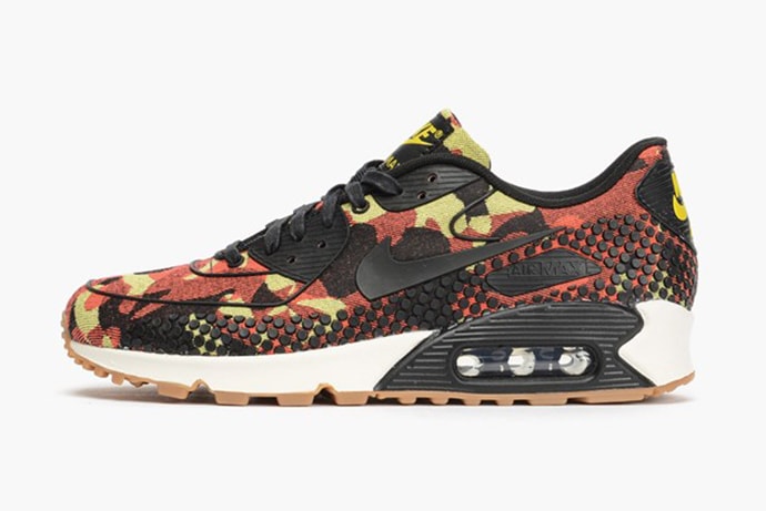 Nike WMNS Air Max 90 JCRD PRM "Bright Crimson"