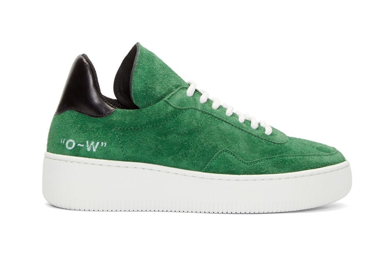 Off-White™ c/o VIRGIL ABLOH WMNS Green Suede Meadow Sneaker