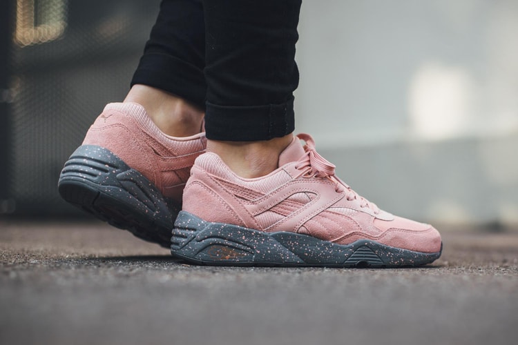 PUMA R698 "Coral/Gray"