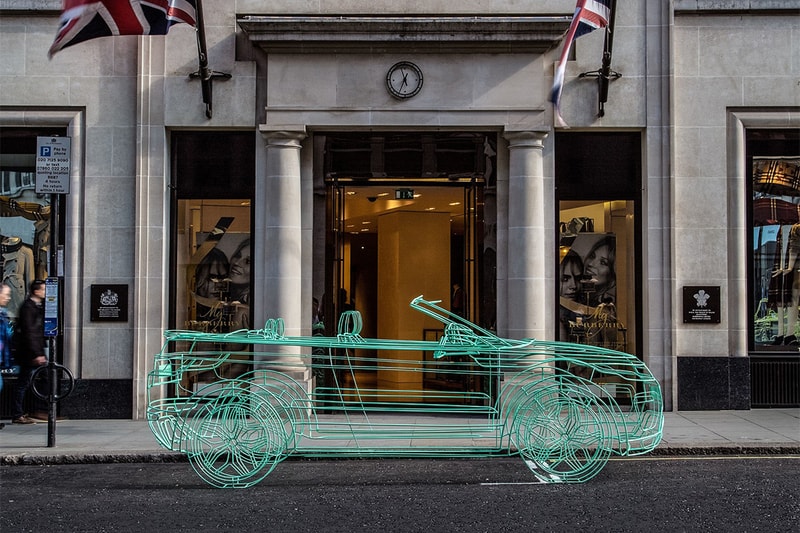 Range Rover Evoque Convertible Ghost London