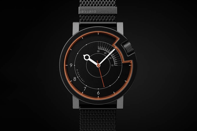 Rider 1991 Presents Motorcycle Inspired Timepiece Project