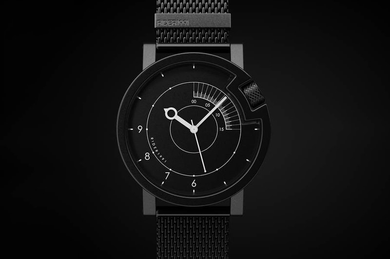 Rider 1991 Presents Motorcycle Inspired Timepiece Project