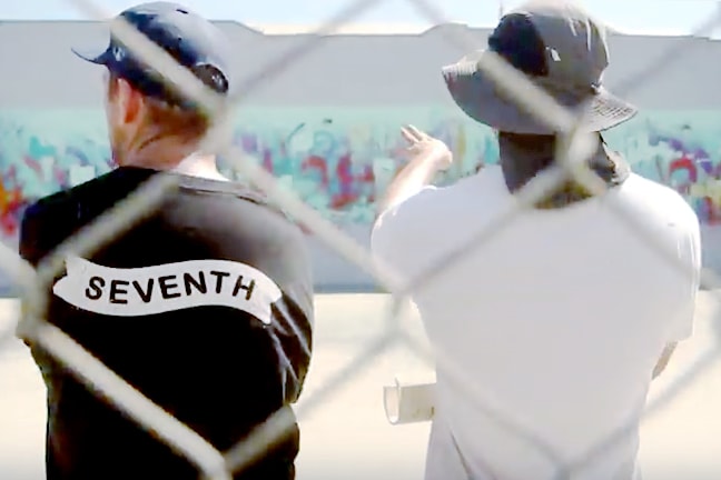 Saber and Zes of The Seventh Letter/MSK Paint a New Mural in Downtown LA