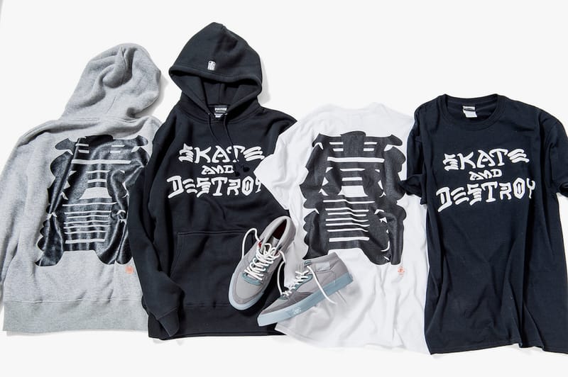 Sneakerwolf x Thrasher 2015 Winter "Kanjigraphy" Capsule Collection 